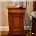 F45. One door nightstand. 28&rdquo;h x 16&rdquo;w x 13&rdquo;d 